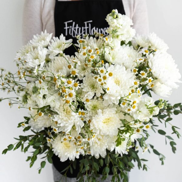 Crazy About You Flower Centerpiece For Cheap - Image 4