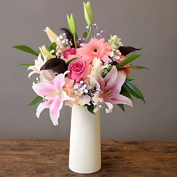 Enchanted Garden Lily Flower Bouquet Online now - Image 2