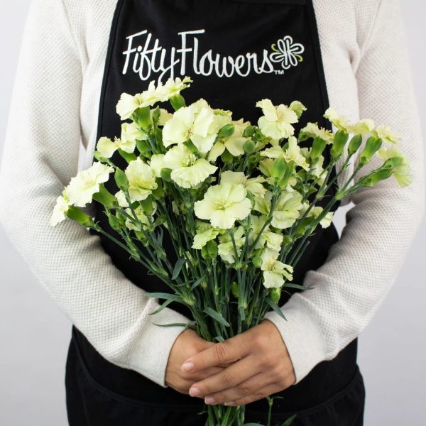 Mint Green Solomio Flower Online - Image 4